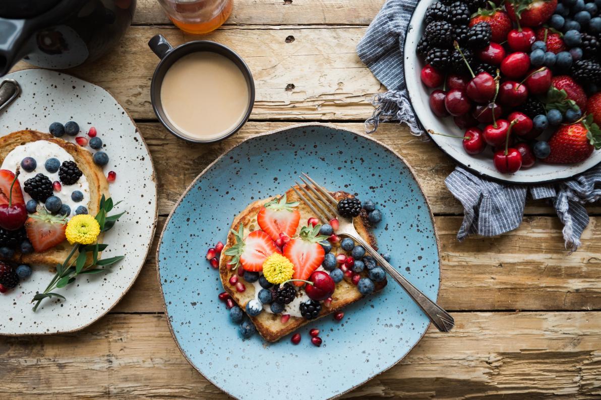 breakfast table
